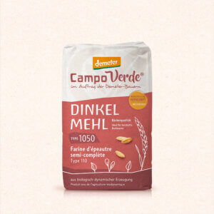 Campo Verde Demeter Dinkelmehl Type 1050