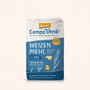 Campo Verde Demeter Weizenmehl Type 405