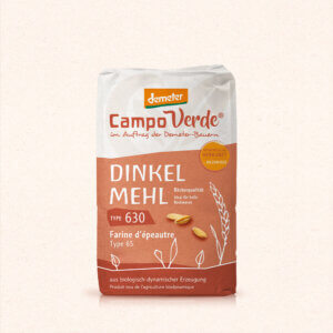 Campo Verde Demeter Dinkelmehl Type 630