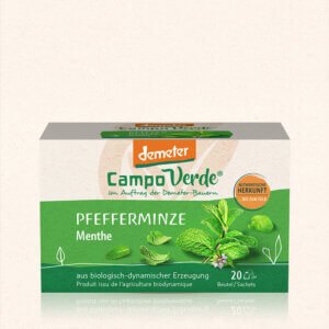 Campo Verde Demeter Tee Pfefferminze