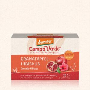 Campo Verde Demeter Tee Granatapfel-Hibiskus