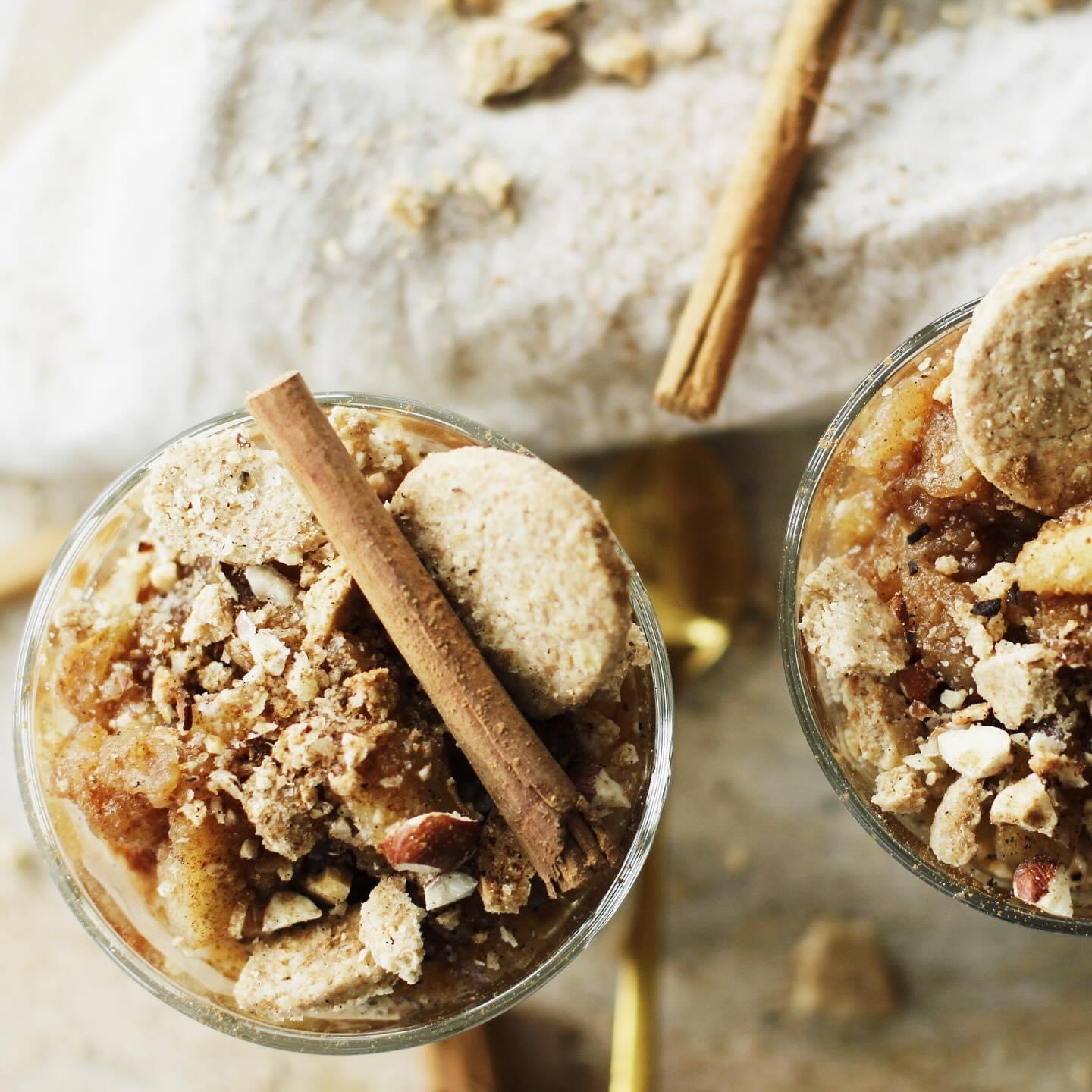 Weihnachtsmenü – Nachtisch: Familienfreundliches Apfel-Zimt-Tiramisu