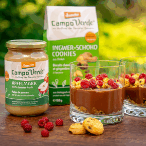 Campo Verde Demeter Rezept: SChokoladen-Dessert