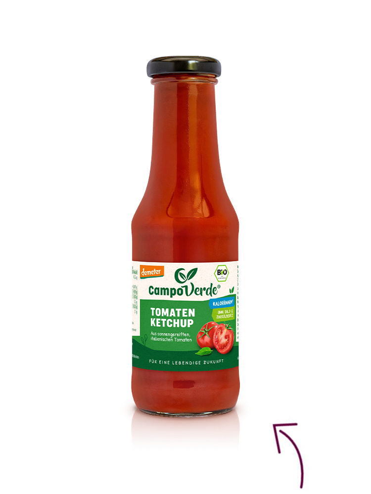Campo Verde Demeter Tomaten Ketchup