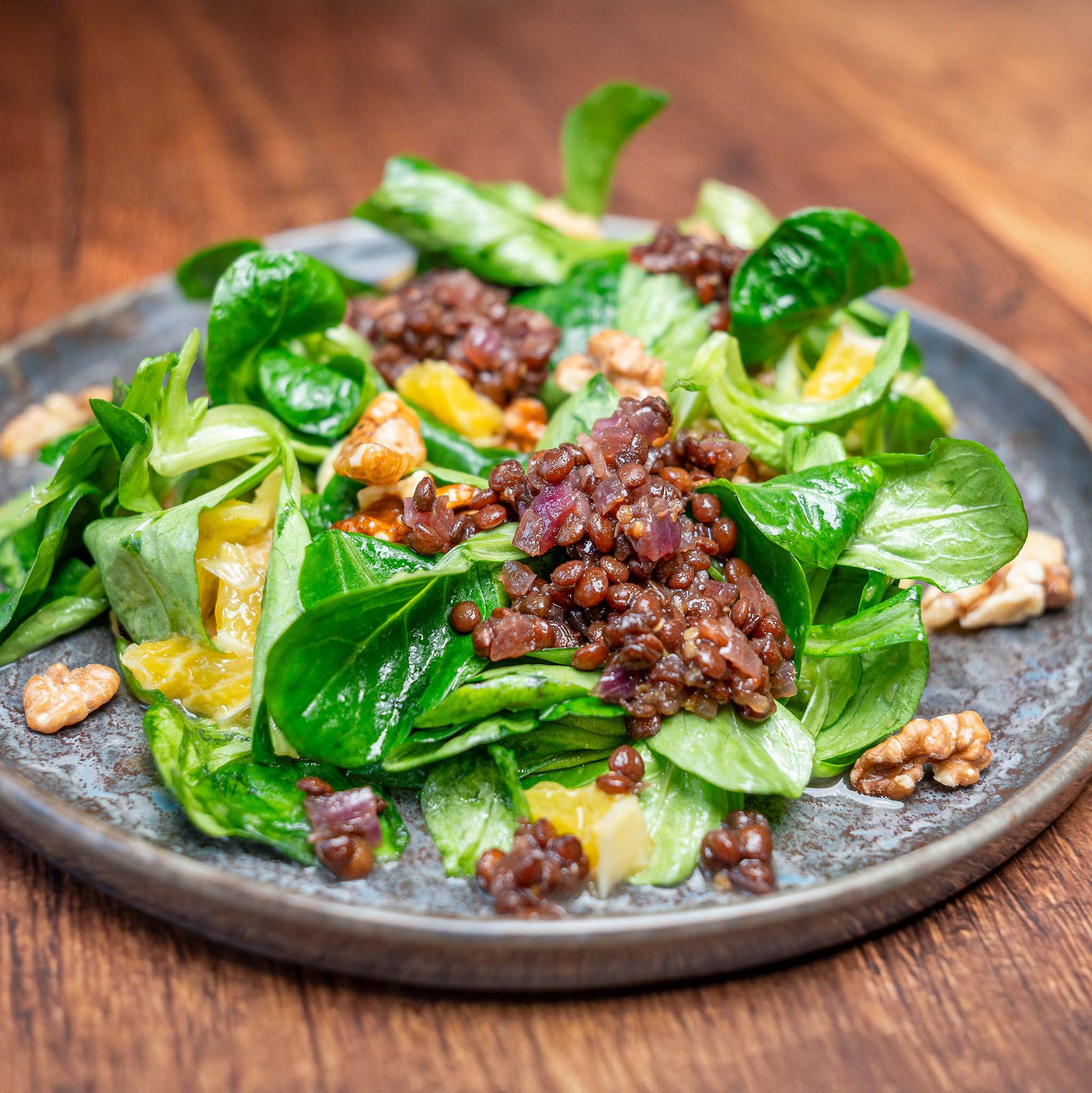 Winterlicher Feldsalat