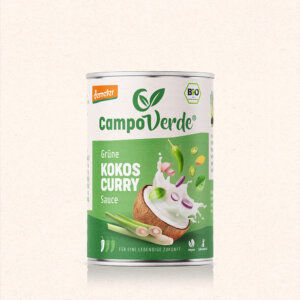 Campo Verde Demeter Grüne Kokos Curry Sauce