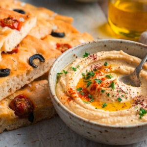 Campo Verde Demeter Produktbundle "Focaccia & Hummus"
