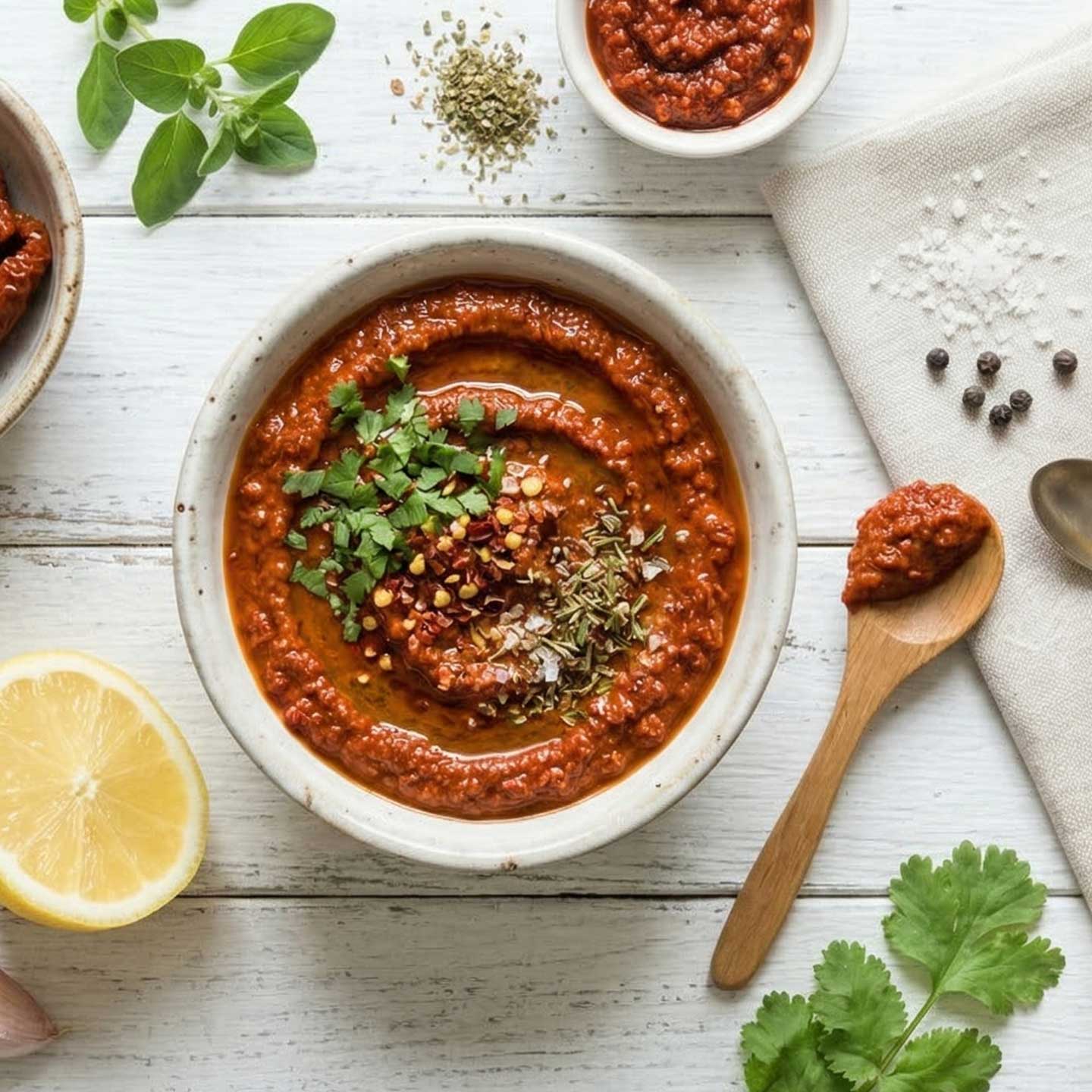 Scharfer Tomaten-Dip